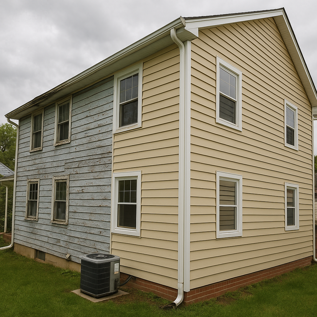 Siding energy efficiency
