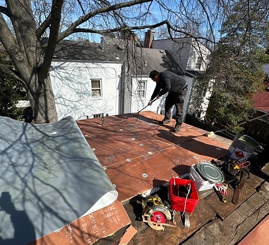 Alexandria Old Town roofing project image 36