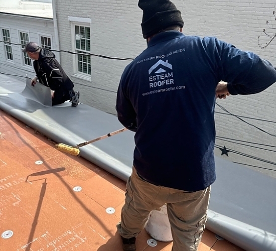 Alexandria Old Town roofing project image 3