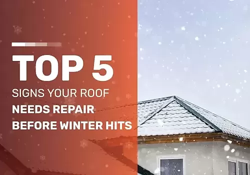 Top 5 Signs Your Roof Needs Repair Before Winter Hits